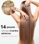 14 Pouces - Rallonges Bandes Adhésives Cheveux Remy Hair