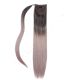 Pastel Ombré Postiche (Ponytail Queue de Cheval) - Cheveux Synthétiques 20 Pouces