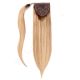 Blond Miel Balayage Postiche (Ponytail Queue de Cheval) - Cheveux Humains Naturels 18 Pouces