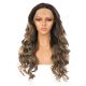 G1611008-v2 - Perruque Longue Cheveux Synthétique Blonde Ombrée