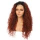 FU1901643-v2 - Perruque Longue Cheveux Synthétique Aburun Foncé 