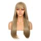 DM1707546-v4 - Perruque Longue Cheveux Synthétique Blonde Dorée Avec Toupet 