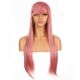 DM1808645-v4 - Perruque Longue Cheveux Synthétique Rose Avec Toupet 