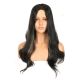 DM2031325-v4 - Perruque Longue Cheveux Synthétique Noire Méchée 