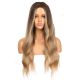 DM2031329-v4 - Perruque Longue Cheveux Synthétique Brunette Blonde Ombrée