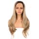 G161117926-v4 - Perruque Longue Cheveux Synthétique Blonde Dorée