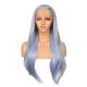 G1904889-v4 - Perruque Longue Cheveux Synthétique Bleu Pastel 
