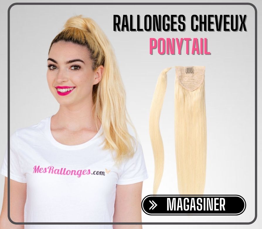 Extensions capillaires ponytail Mes Rallonges